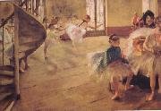 Edgar Degas The Rehearsal (nn03) oil painting picture wholesale